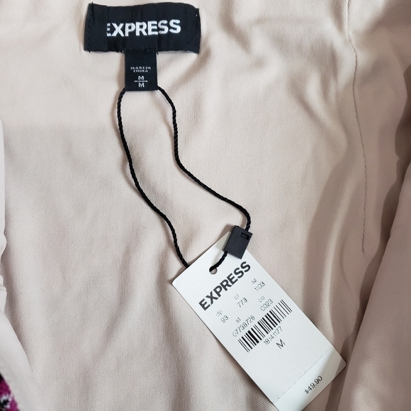 EXPRESS Zigzag Print Mini Skirt NWT - Picture 5 of 6